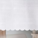 Tkanina dekoracyjna wodoodporna LEONIA wysokość 305 cm kolor biały