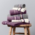 Ręcznik kąpielowy z zawieszką MARS 70x140 cm kolor fioletowy