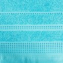 Ręcznik frotte POLA 70x140 cm kolor niebieski