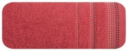 Ręcznik frotte POLA 30x50 cm kolor czerwony