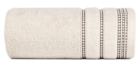 Ręcznik bawełniany AMANDA 50x90 cm kolor beżowy