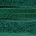 Ręcznik frotte MIRO 70x140 cm kolor butelkowy zielony