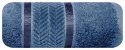 Ręcznik frotte MIRO 70x140 cm kolor niebieski