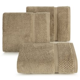 Ręcznik bawełniany VILIA 50x90 cm kolor beżowy