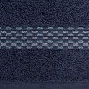 Ręcznik bawełniany RIVA 70x140 cm kolor granatowy