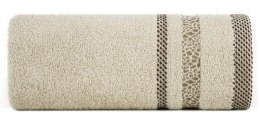 Ręcznik bawełniany TESSA 50x90 cm kolor beżowy