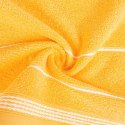 Ręcznik z bordiurą MIRA 30x50 cm kolor żółty