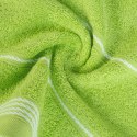 Ręcznik z bordiurą MIRA 70x140 cm kolor zielony