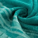 Ręcznik bawełniany ROSSI 50x90 cm kolor zielony