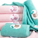 Ręcznik dziecięcy BABY 50x90 cm kolor jasnoróżowy