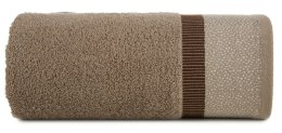 Ręcznik bawełniany MARIT 50x90 cm kolor ciemnobeżowy