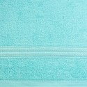 Ręcznik z żakardową bordiurą LORI 70x140 cm kolor niebieski