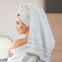 Ręcznik bawełniany NASTIA 70x140 cm kolor ciemnobeżowy
