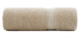 Ręcznik z ozdobną bordiurą ALTEA 50x90 cm kolor beżowy