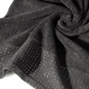 Ręcznik frotte LUNA 50x90 cm kolor czarny
