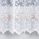 Firanka żakardowa 023058 wysokość 180 cm kolor biały