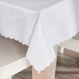 Tkanina dekoracyjna wodoodporna ALISA szerokość 160 cm kolor biały