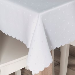 Tkanina dekoracyjna wodoodporna ANIELA szerokość 160 cm kolor biały