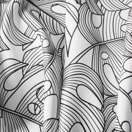 Tkanina dekoracyjna BLANKO szerokość 140 cm kolor biały