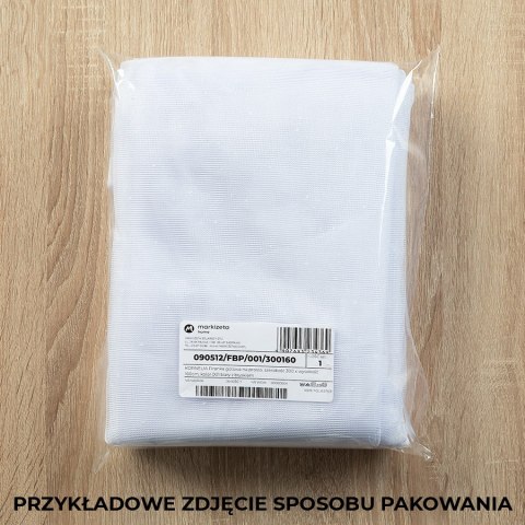 Firanka gotowa żakardowa SYLWIA 250x200 cm kolor biały