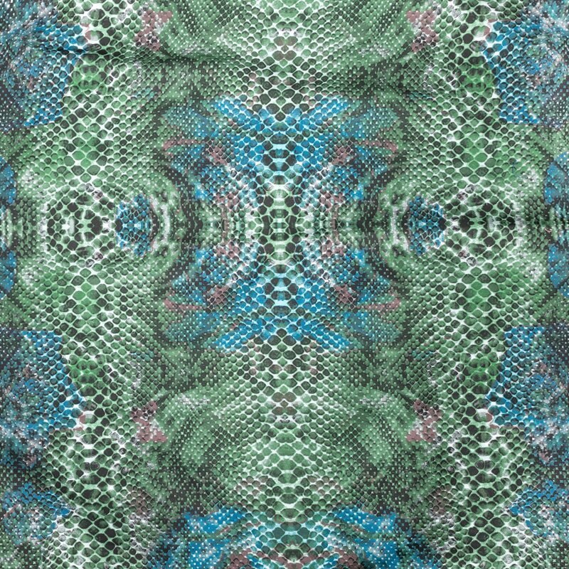 Komplet pościeli z satyny bawełnianej NIKA 160x200 cm kolor zielony