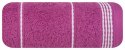 Ręcznik z bordiurą MIRA 70x140 cm kolor fioletowy