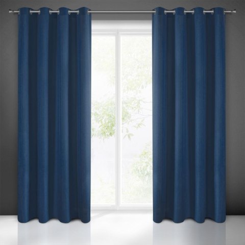Zasłona gotowa RITA 140x250 cm kolor ciemnoniebieski Zasłona gotowa RITA 140x250 cm kolor ciemnoniebieski