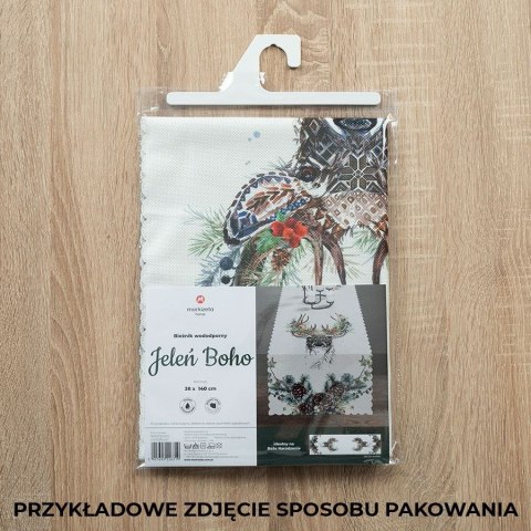 JELEŃ BOHO Bieżnik wododporny, 38x140cm, kolor 001 wielobarwny PBN012/KSP/C01/038140/1