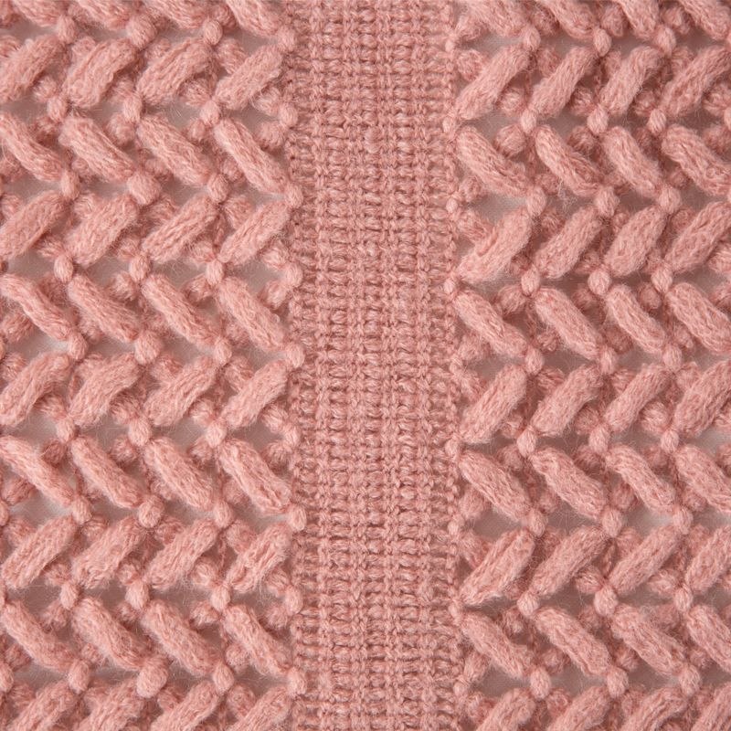 Koc akrylowy AKRYL 130x170 cm kolor różowy