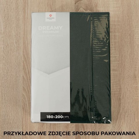 Prześcieradło frotte z gumką 120x200 cm kolor biały