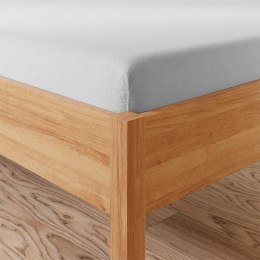 DREAMY PREMIUM Prześcieradło frotte z gumką, szerokość 160 x wysokość 200cm, kolor 001 biały 100034/FRG/001/160200/1