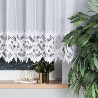 Firanka żakardowa 018989 wysokość 140 cm kolor biały
