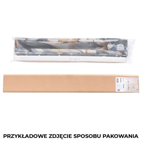 Lino, roleta rzymska półprzezroczysta, szerokość 100 cm x wysokość 160cm, kolor 003 beżowy, 036148 P00096/RZY/003/100160/1