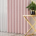 Tkanina dekoracyjna VELVET wysokość 300 cm kolor pudrowy różowy