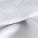 Tkanina dekoracyjna wodoodporna EMMA wysokość ESTELLA cm kolor biały ze srebrnym lurexem