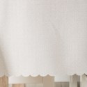 Tkanina dekoracyjna wodoodporna HARPER wysokość 305 cm kolor biały ze złotym lurexem