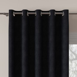 Tkanina dekoracyjna MILAS wysokość 320 cm kolor czarny