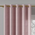 Tkanina dekoracyjna MILAS wysokość 320 cm kolor ciemny pastelowy różowy