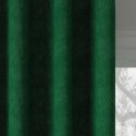 Tkanina dekoracyjna MILAS wysokość 320 cm kolor butelkowa zieleń