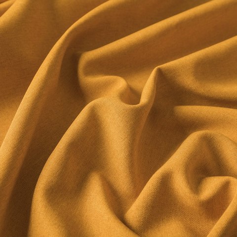 Tkanina dekoracyjna IBIZA wysokość 300 cm kolor musztardowy
