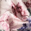 Tkanina dekoracyjna PEONI szerokość 140 cm kolor różowo-fioletowy
