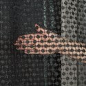 Tkanina gipiurowa na firanę i obrus 061757 wysokość 160 cm kolor czarny