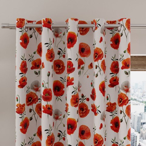 MAKI Tkanina dekoracyjna OXFORD WODOODPORNY, 145cm, kolor 001 czerwony D00043/OXW/001/145000/1