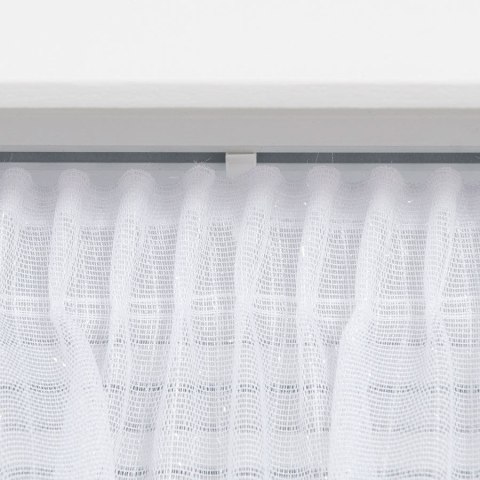 Firanka fantazyjna z ołowianką, wysokość 300cm, kolor 001 biały 001155/OLO/001/000300/1