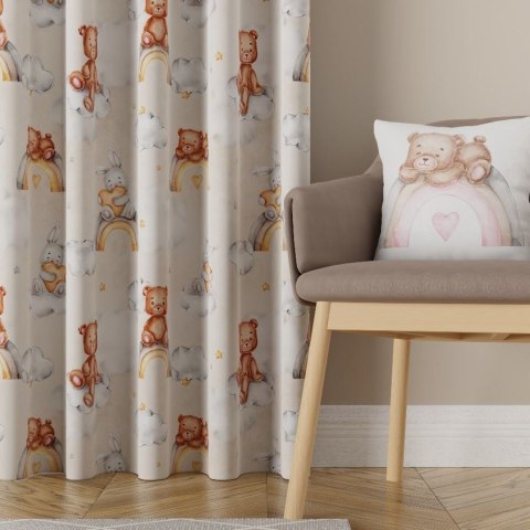 MISIACZKI Tkanina dekoracyjna BLANKO, 150cm, kolor 001 beżowy D00111/BLA/001/145000/1 MISIACZKI Tkanina dekoracyjna BLANKO, 150cm, kolor 001 beżowy D00111/BLA/001/145000/1