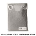Zasłona gotowa na przelotkach HOLLAND VELVET 140x260 cm kolor granatowy