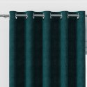 Tkanina dekoracyjna MILAS wysokość 290 cm kolor ciemny turkusowy