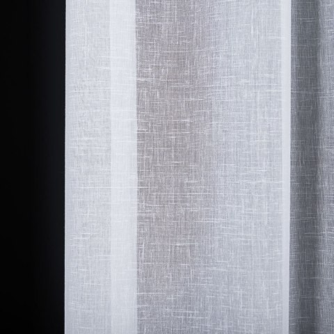 SABINE Firanka z ołowianką, wysokość 300cm, kolor 001 biały SABINE/OLO/001/000300/1