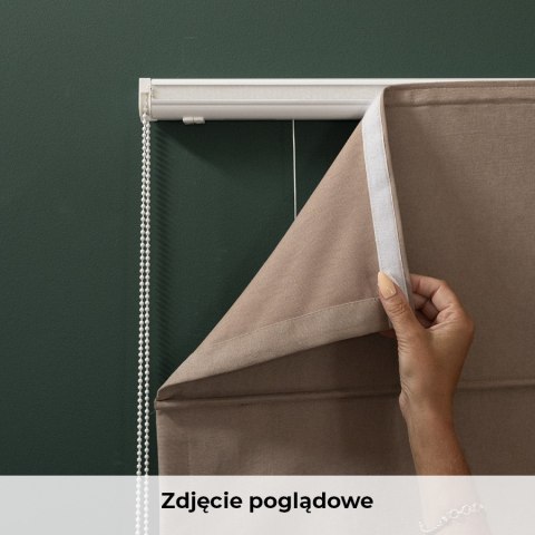 Milas, roleta rzymska, szerokość 100 cm x wysokość 170cm, kolor 042 ciepły beż MILAS0/RZY/042/100170/1