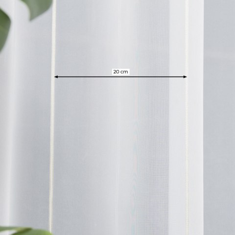 Firanka z ołowianką, wysokość 300cm, kolor 002 170558/OLO/002/000300/1
